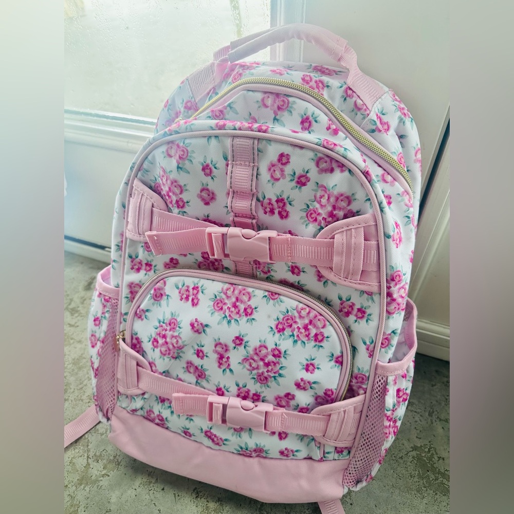 Back to school floral backpack for girls!!